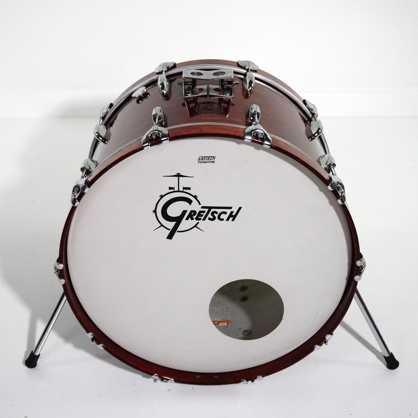 Gretsch USA 22” x 14” Bass Drum in Simulated Rosewood 1978-1979