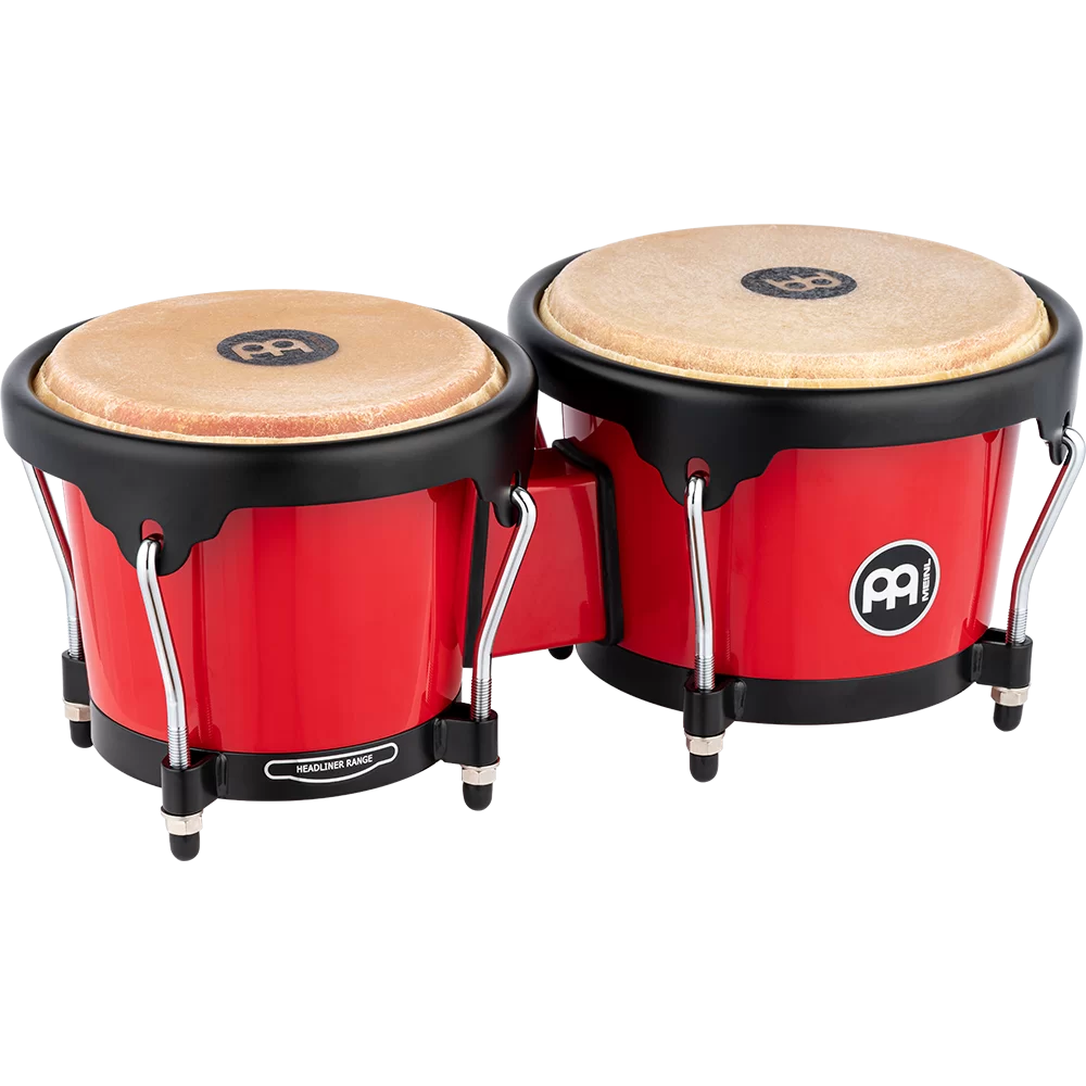 Meinl Journey Series Molded ABS Bongos Red - HB50R