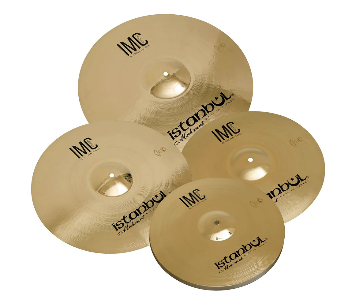 Istanbul Mehmet IMC 4 Piece Brilliant Cymbal Set