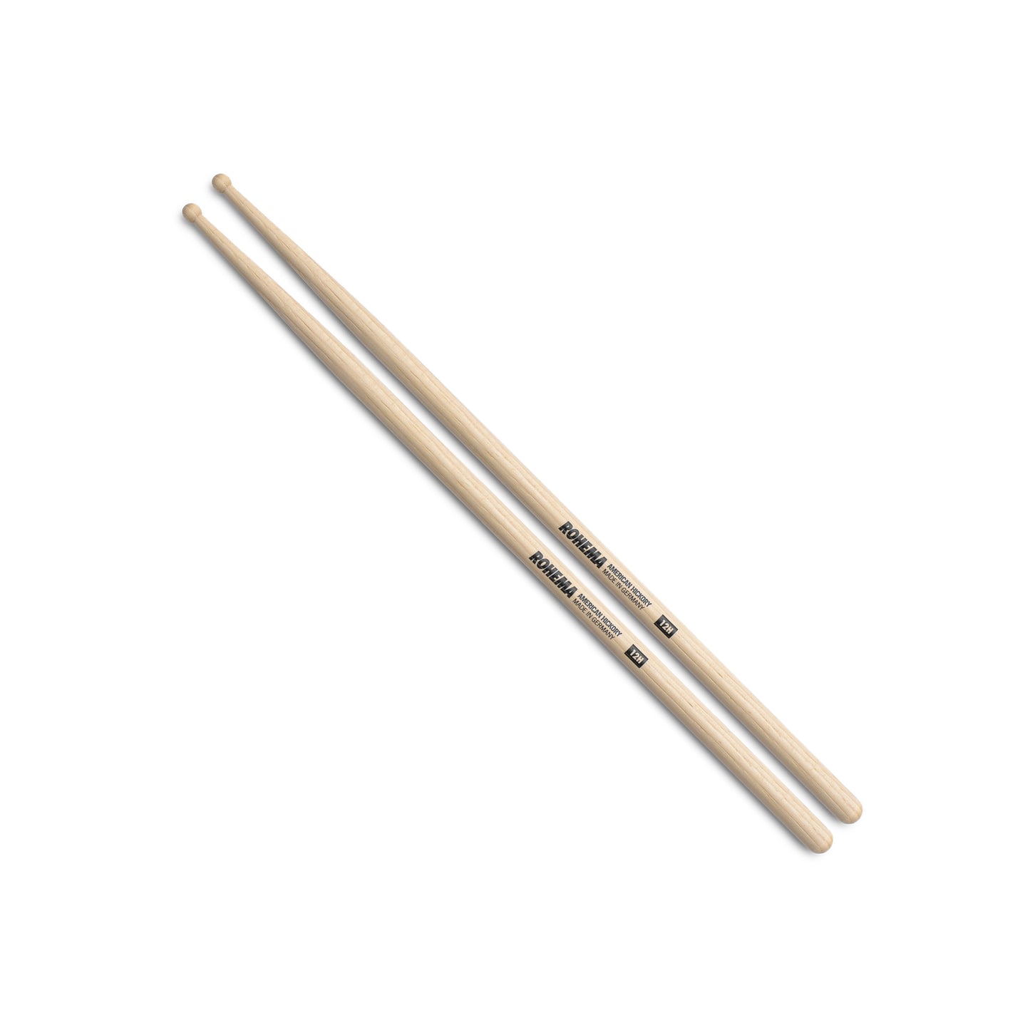 Baguettes de batterie Rohema 12H en hickory - 618148 