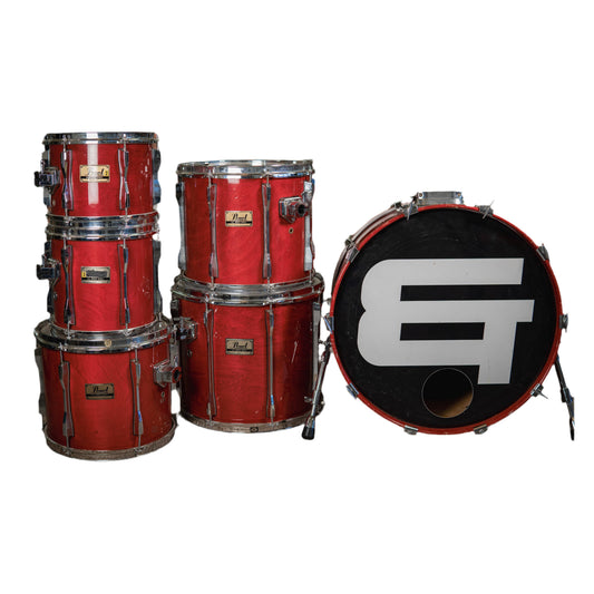 Pearl BLX Birch Drum Kit In Sequoia Red