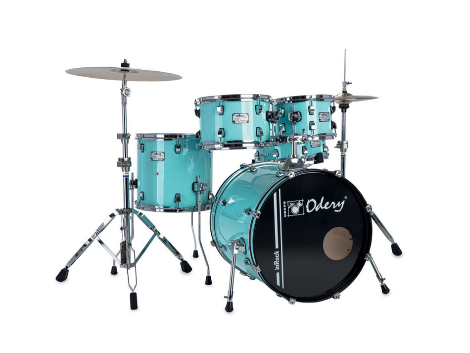 Odery inRock Drumset Surf Green 10/12/13/13/20