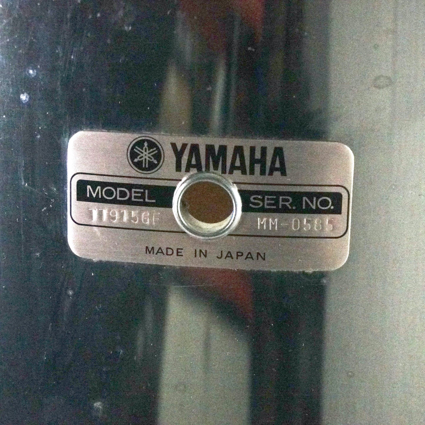 Jim Marshall’s Yamaha 9000 6-Piece Chrome Over Wood Kit Including Snare