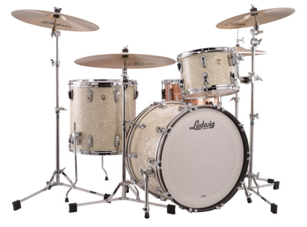 Ludwig Classic Maple Rock Vintage White