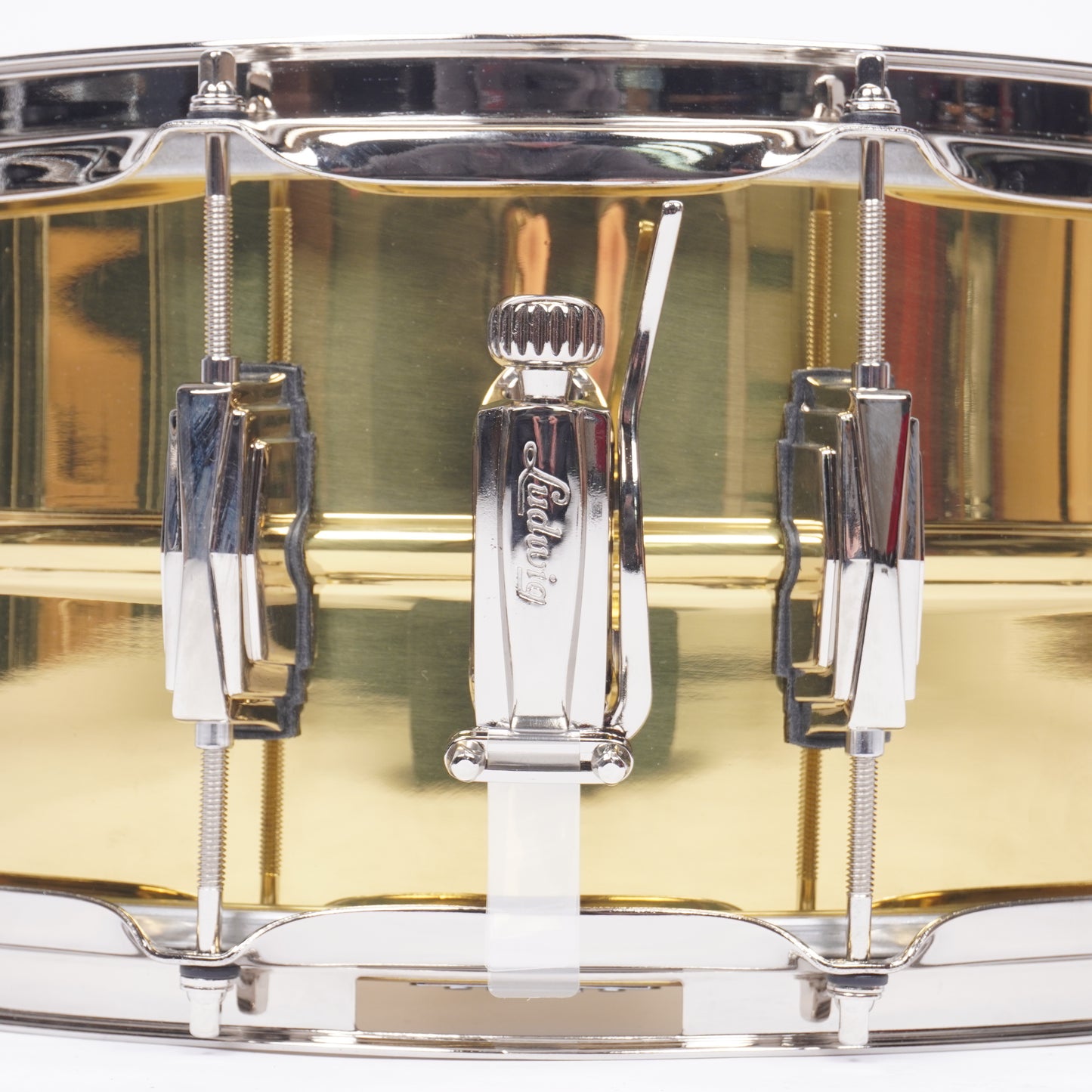 LUDWIG 14x6.5 SUPER BRASS SNARE DRUM LB403 | Rubix Drums
