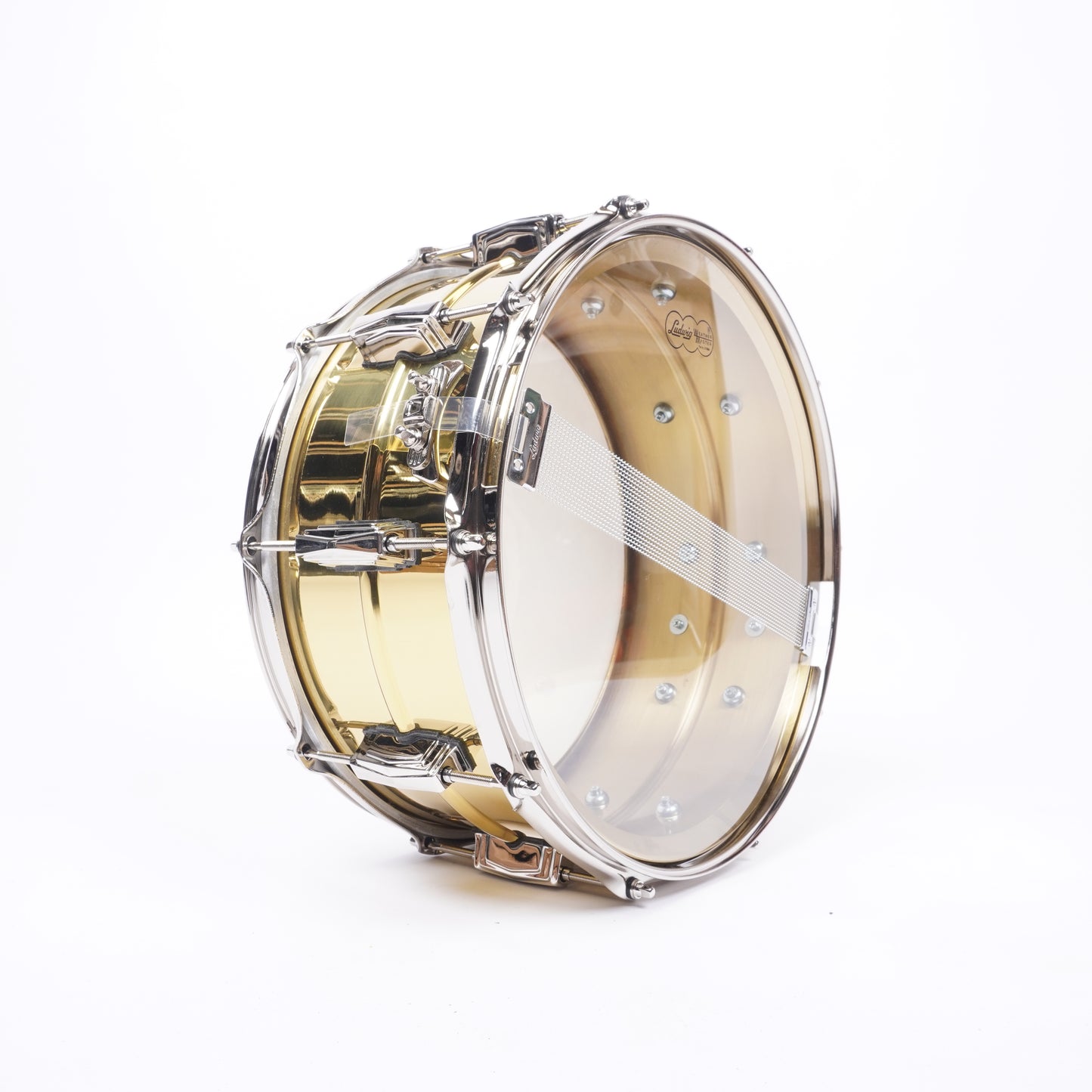 LUDWIG 14x6.5 SUPER BRASS SNARE DRUM LB403 | Rubix Drums