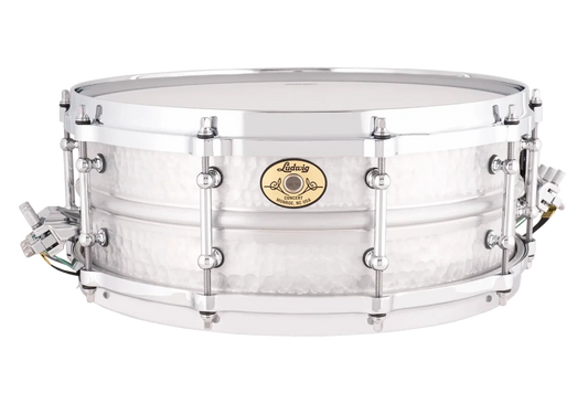 Ludwig Concert 14"x 6.5" Hammered Aluminium Snare Drum