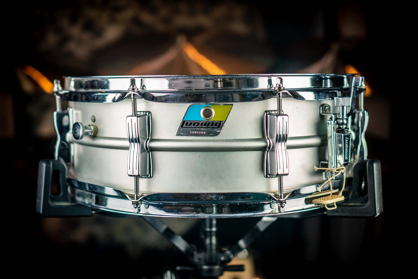 Badge Ludwig Acrolite 1970 Blue Olive (LOCATION) 