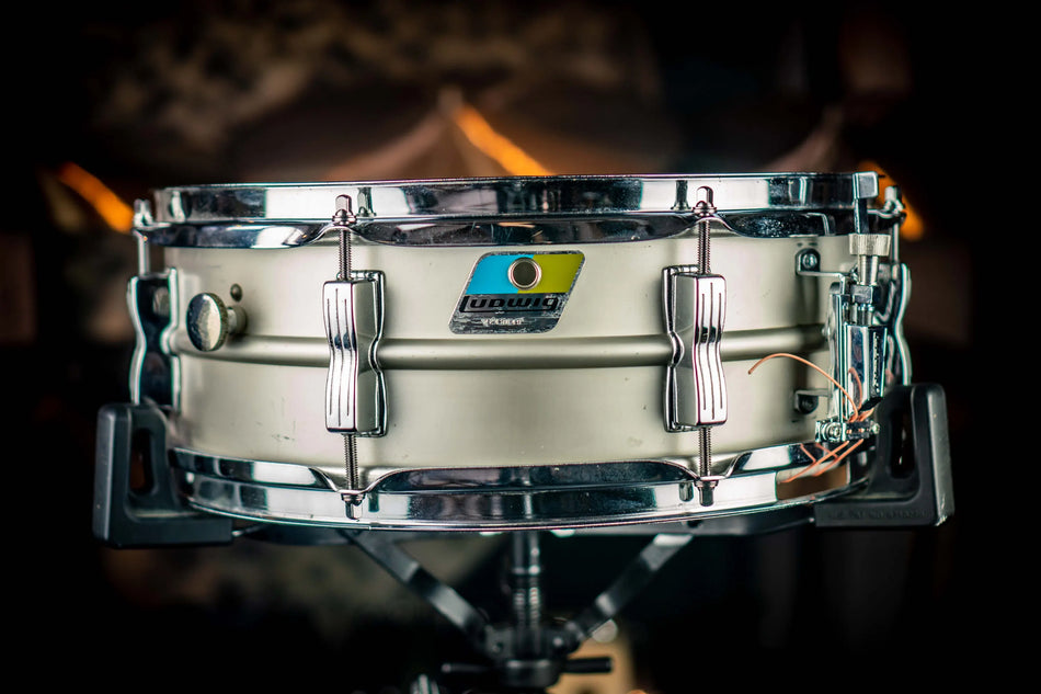 Ludwig Acrolite 1980 Blaues Oliv-Abzeichen (HIRE) 