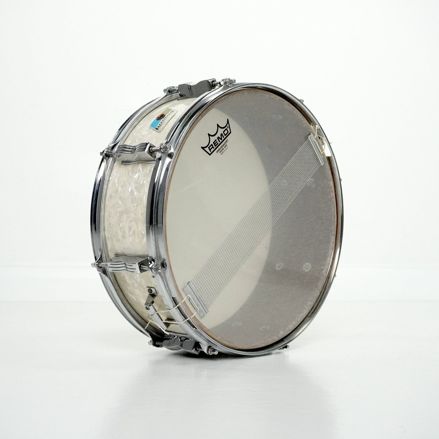 Ludwig 14” x 5” Standard Snare Drum in White Marine Pearl