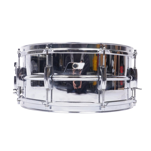 Ludwig LM302 Chrome Over Steel 14x6.5 Snare Drum RUBIX DRUMS