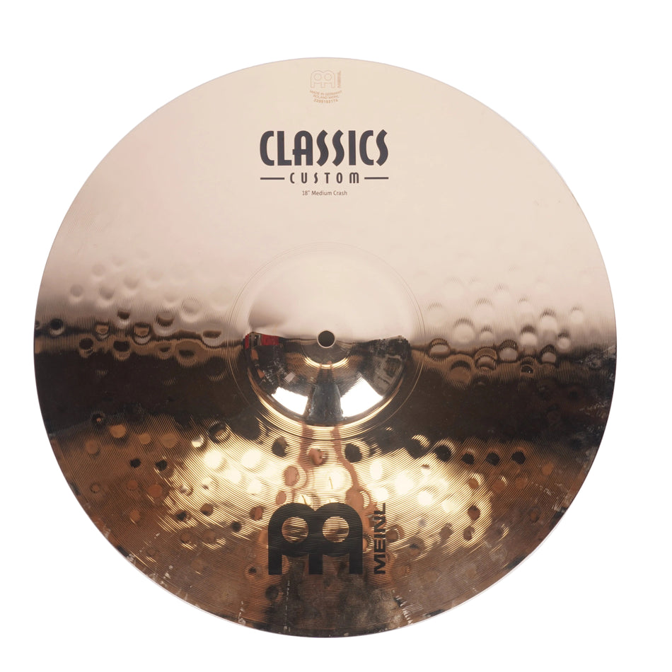MEINL | CLASSICS | CUSTOM | 18" MEDIUM CRASH