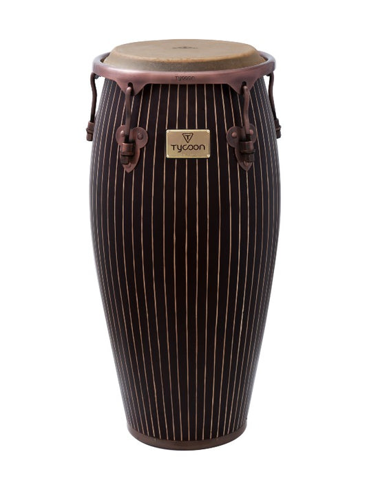 TYCOON MASTER HAND-CRAFTED PINSTRIPE SERIES QUINTO (11") WITH SINGLE STAND *WITH REMO FIBERSKYN HEAD