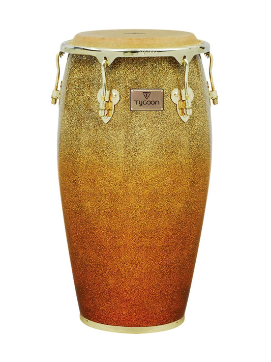 TYCOON MASTER PLATINUM SUNRISE FADE SERIES TUMBA (12.5") WITH SINGLE STAND *WITH REMO FIBERSKYN HEAD