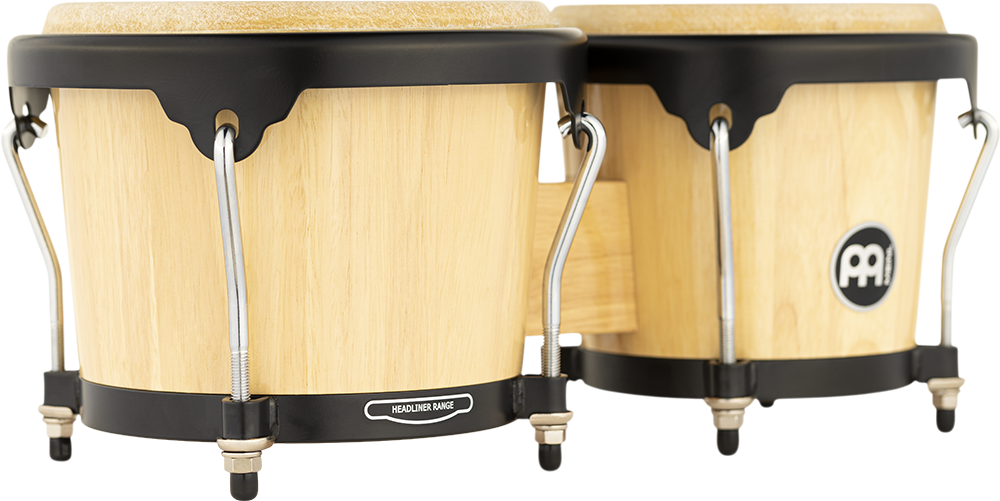 Meinl Percussion Headliner Wood Bongos Natural