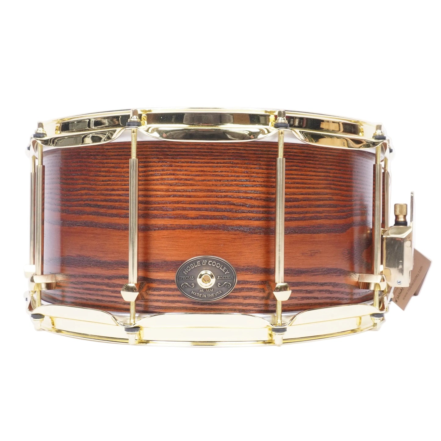 Noble & Cooley 14"x7"  Special Edition Solid Shell Classic Sassafras Snare Drum - RUBIX DRUMS