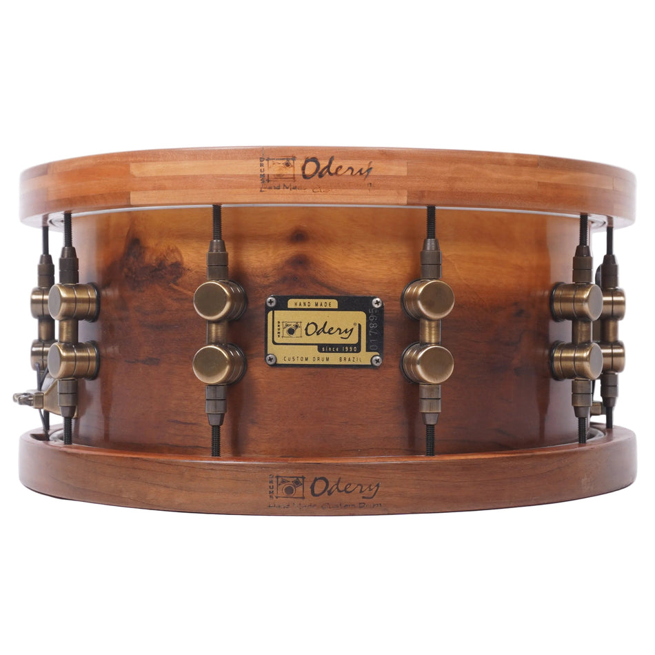 ODERY | CUSTOM SHOP | IMBUIA | 14"x 6.5" | SNARE DRUM