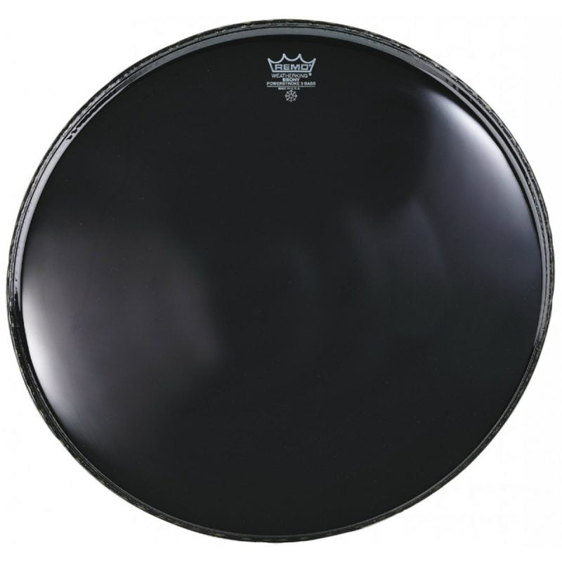 Remo Powerstroke 3 Ebony Bass Drum Head - P3-10-ES