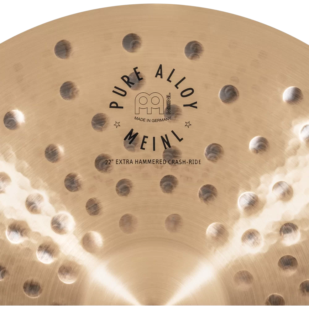 Meinl Extra Hammered Crash-Ride