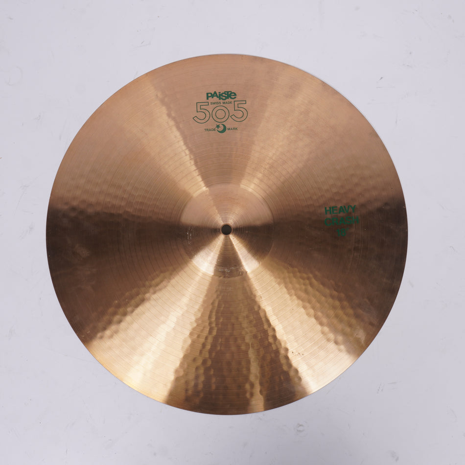 PAISTE 505 18" HEAVY CRASH