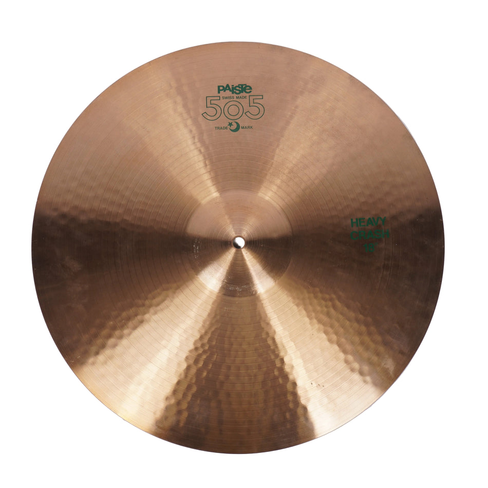 PAISTE 505 18" HEAVY CRASH
