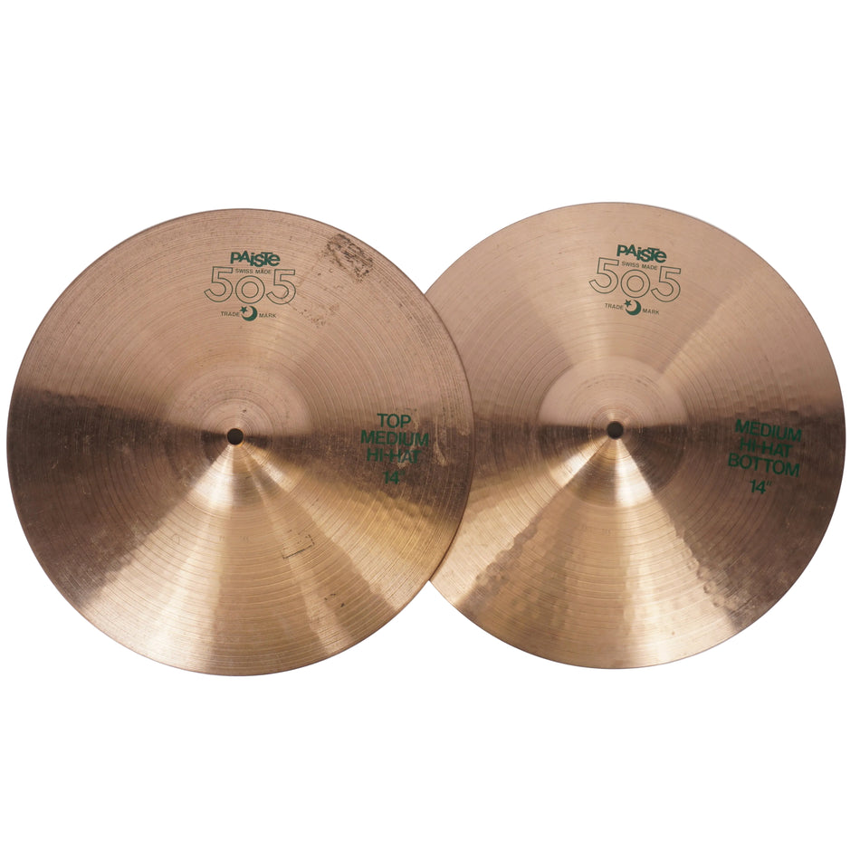 PAISTE | 505 |  HI-HATS |  MEDIUM | 18"