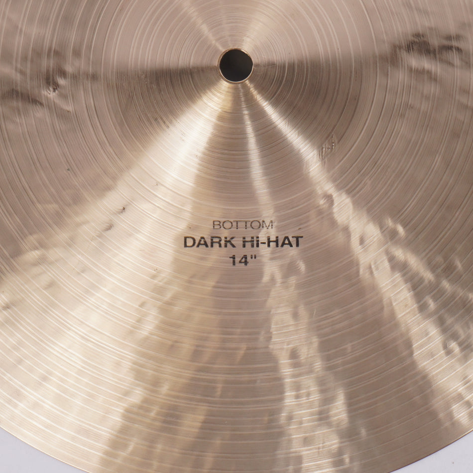 PAISTE |MASTERS | DARK | HI HATS | 14"