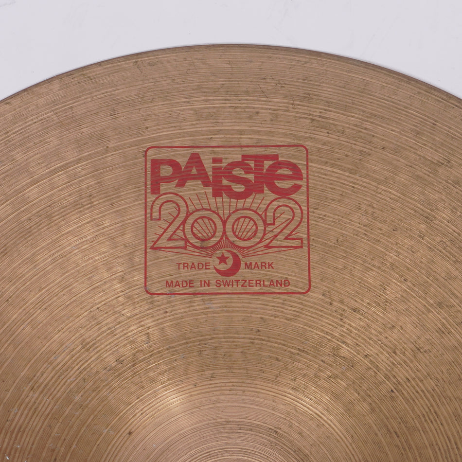 PAISTE | 2002 | RIDE | 20"