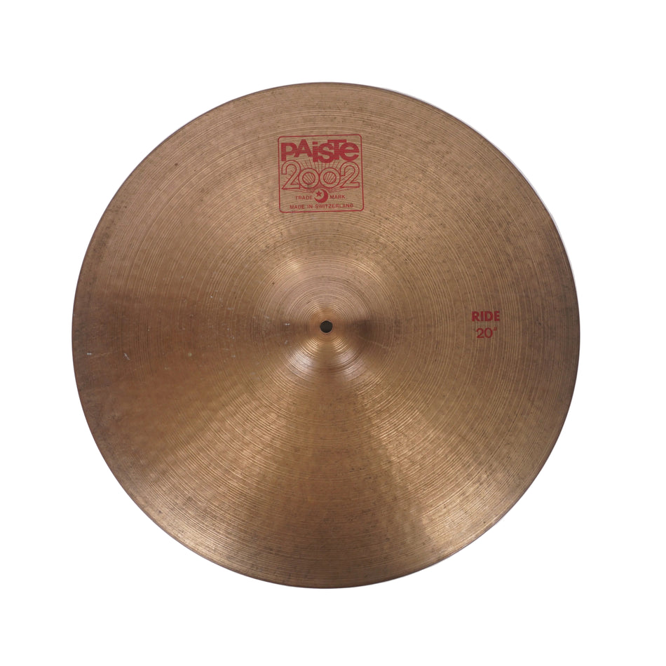 PAISTE | 2002 | RIDE | 20"