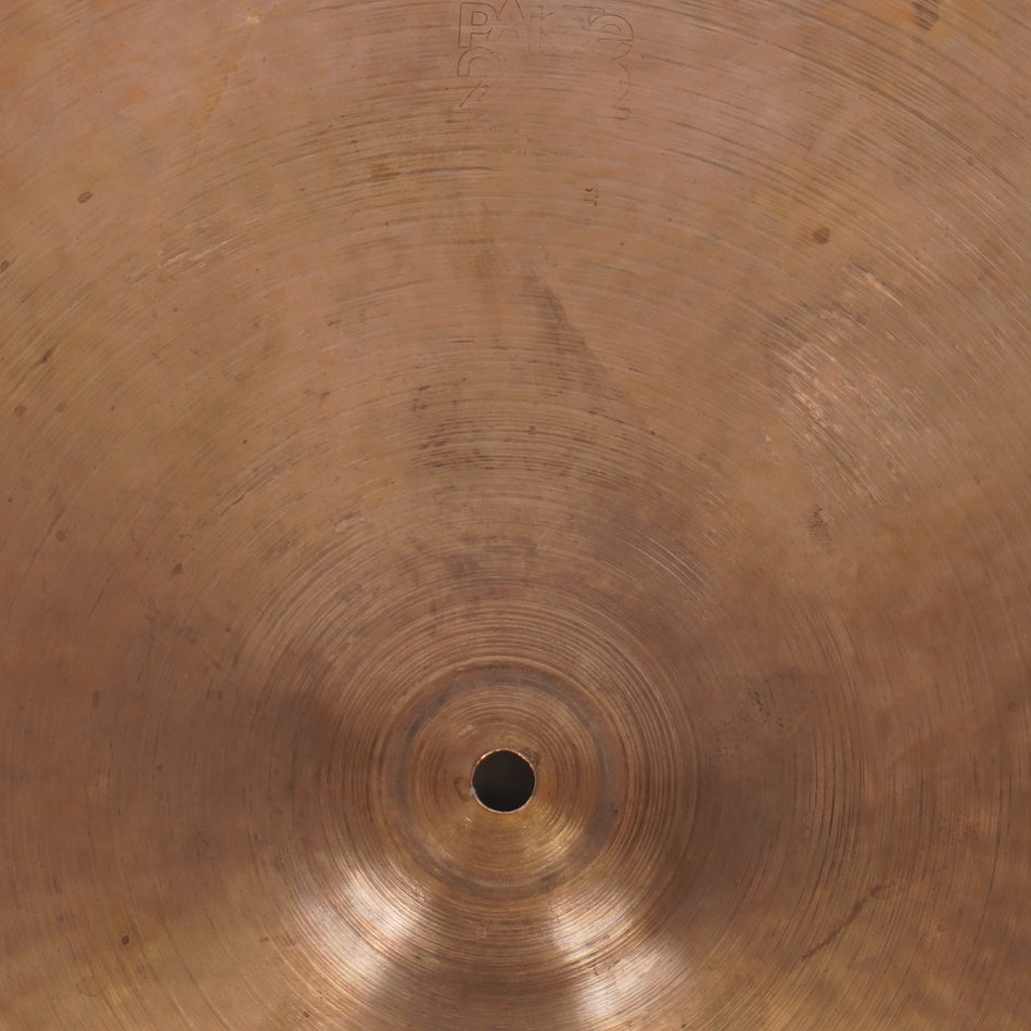 PAISTE | 2002 | BLACK LABEL | RIDE | 20"