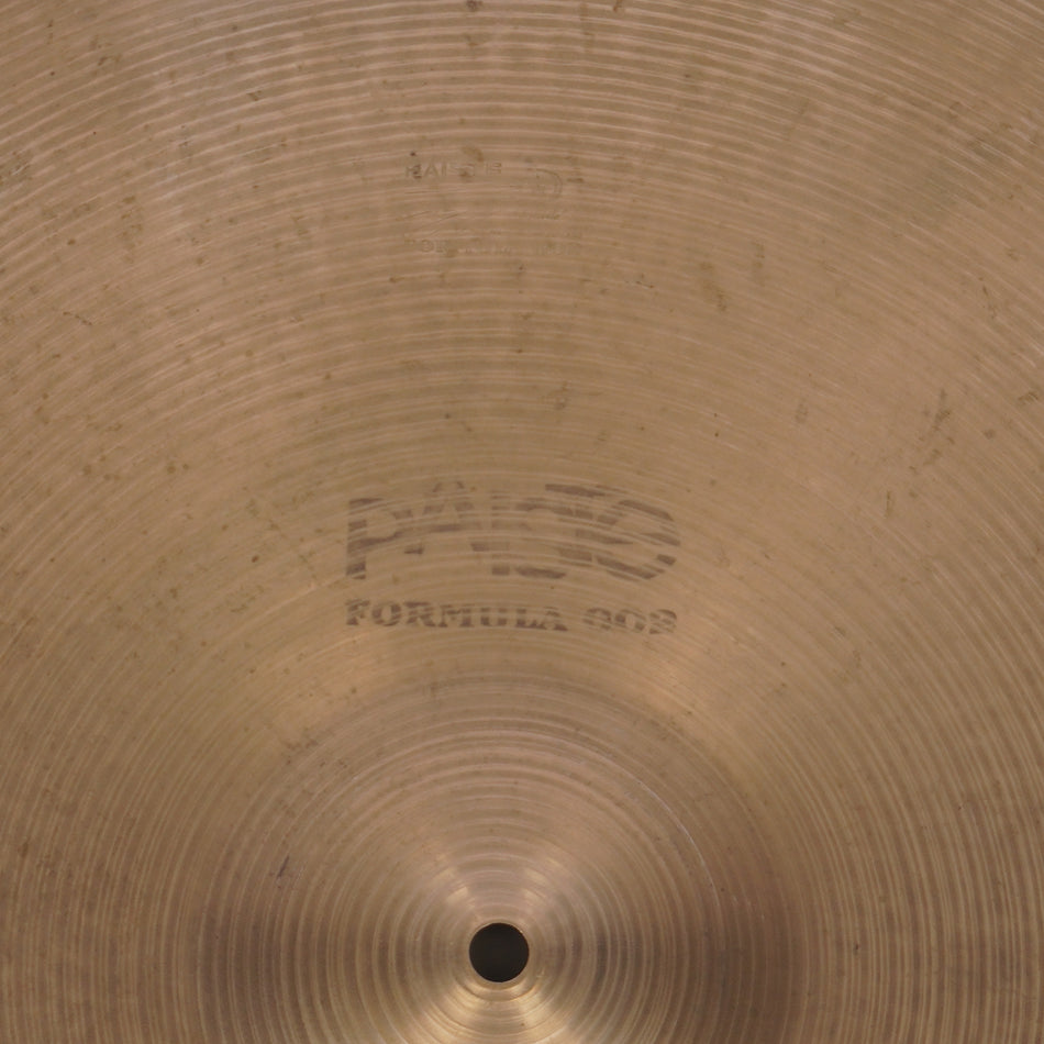 PAISTE | FORMULA 602 | RIDE | 20" |