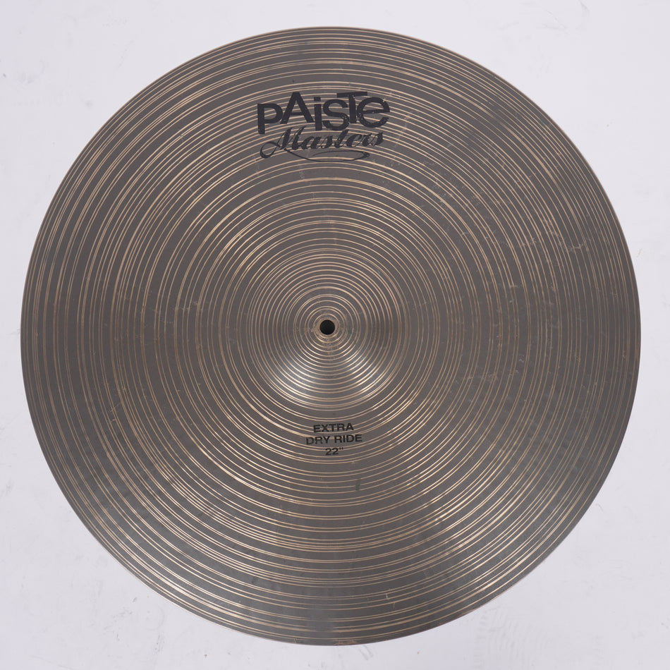 PAISTE | MASTER | EXTRA DRY | RIDE | 22"