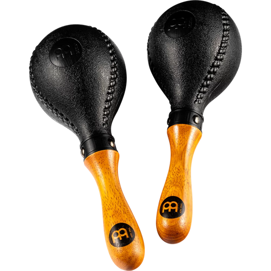 Maracas de concert en plastique Meinl, noir - PM2BK