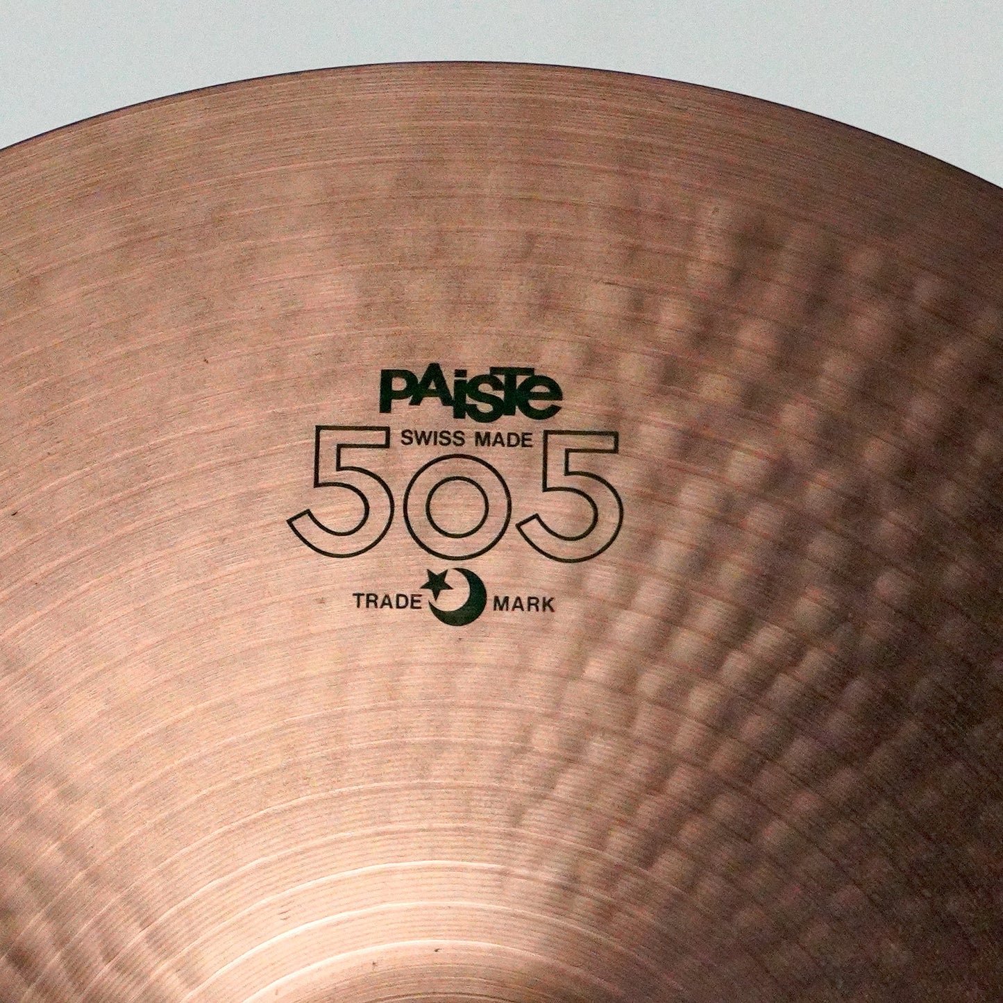 Paiste 20” 505 Green Label Heavy Ride 