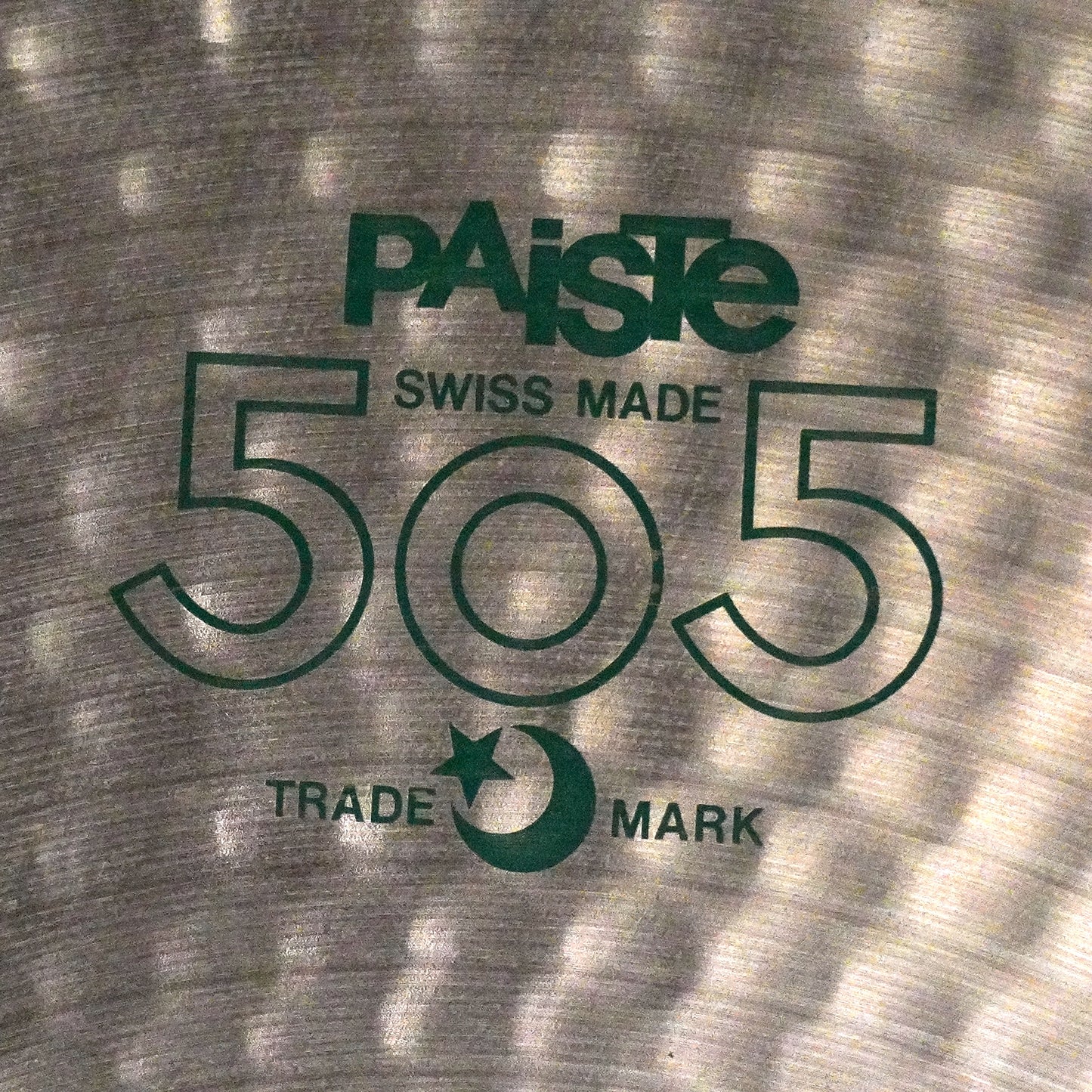 Paiste 20” 505 Green Label Heavy Ride