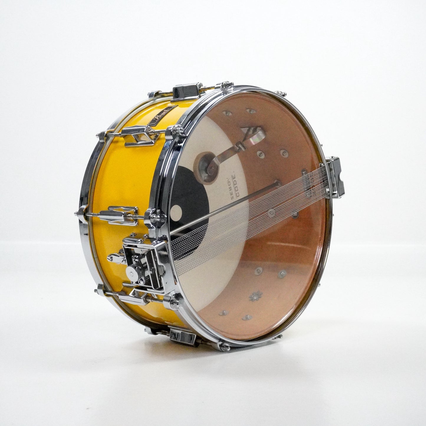 Pearl 14” x 6.5” Maple Fibreglass-Wood Snare in Yellow