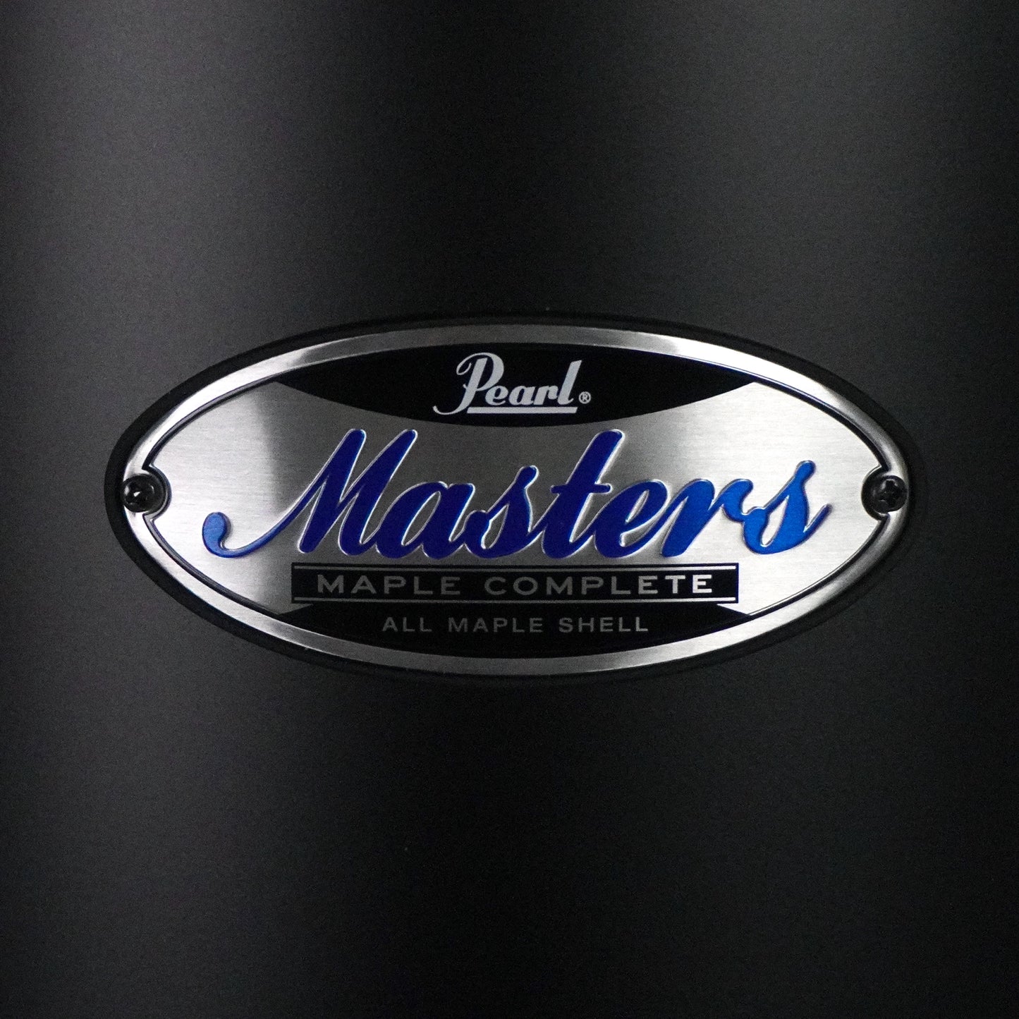 Pearl Masters Maple Complete 5-Piece Drum Kit in Black 20,10,12,14,16