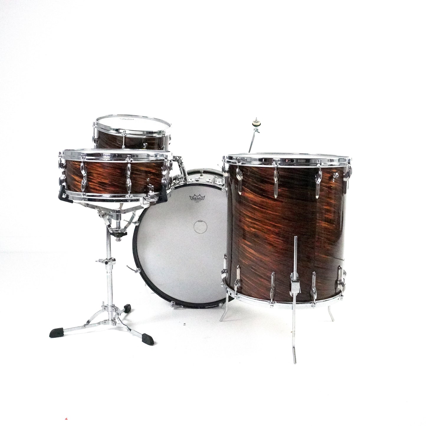 Premier Mahagoni Duroplast Kit mit Royal Ace Snare 20,12,16,14 