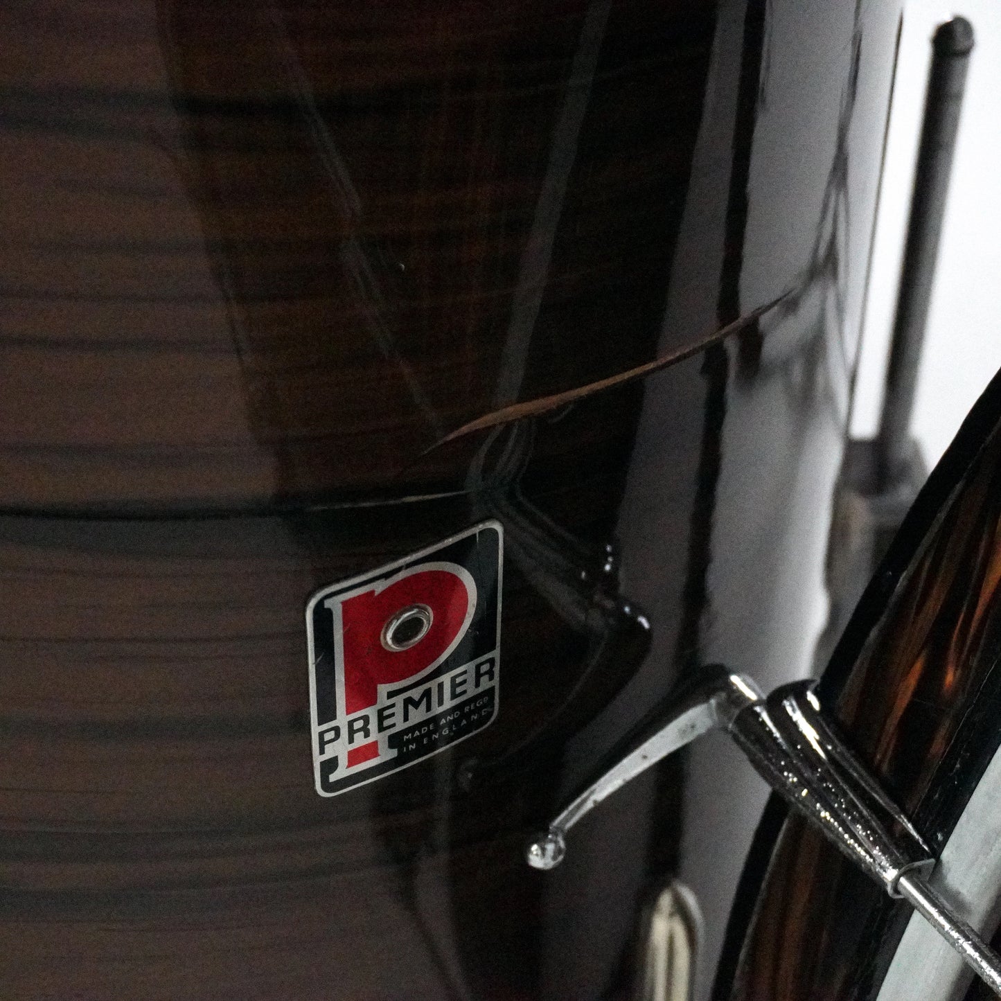 Premier Mahogany Duroplastic Kit with Royal Ace Snare 20,12,16,14