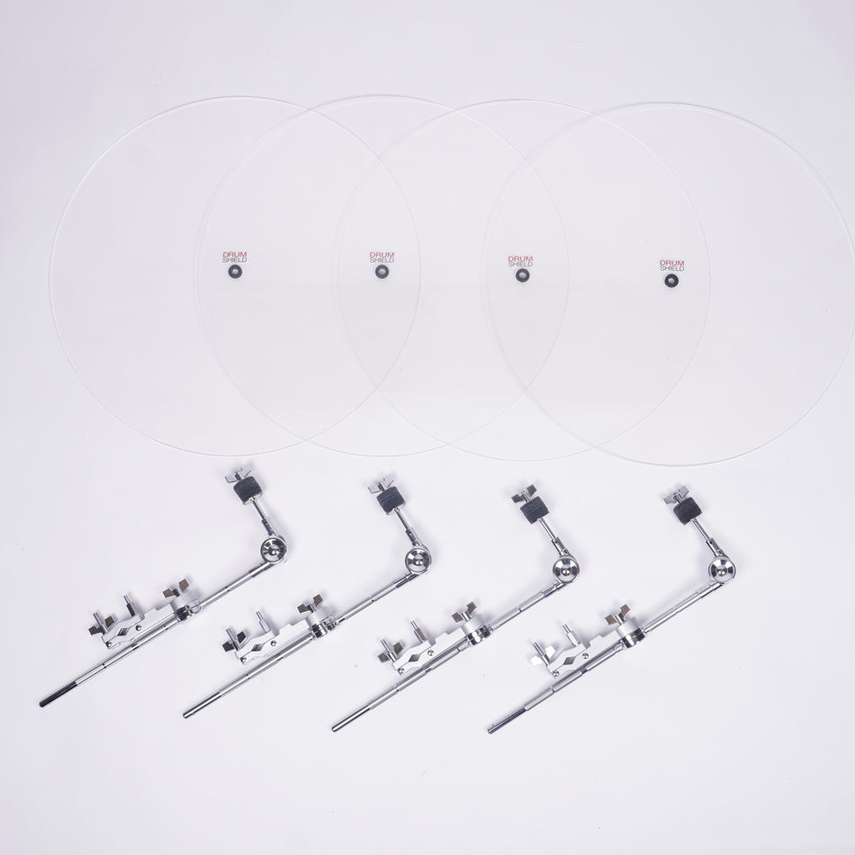 DRUM SHIELD | LARGE 24-inch Baffle (4 PACK) | Rubix Drums