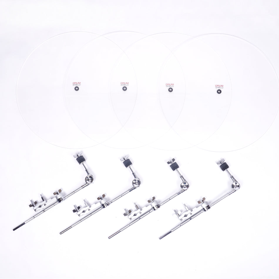 DRUM SHIELD | LARGE 24-inch Baffle (4 PACK) | Rubix Drums