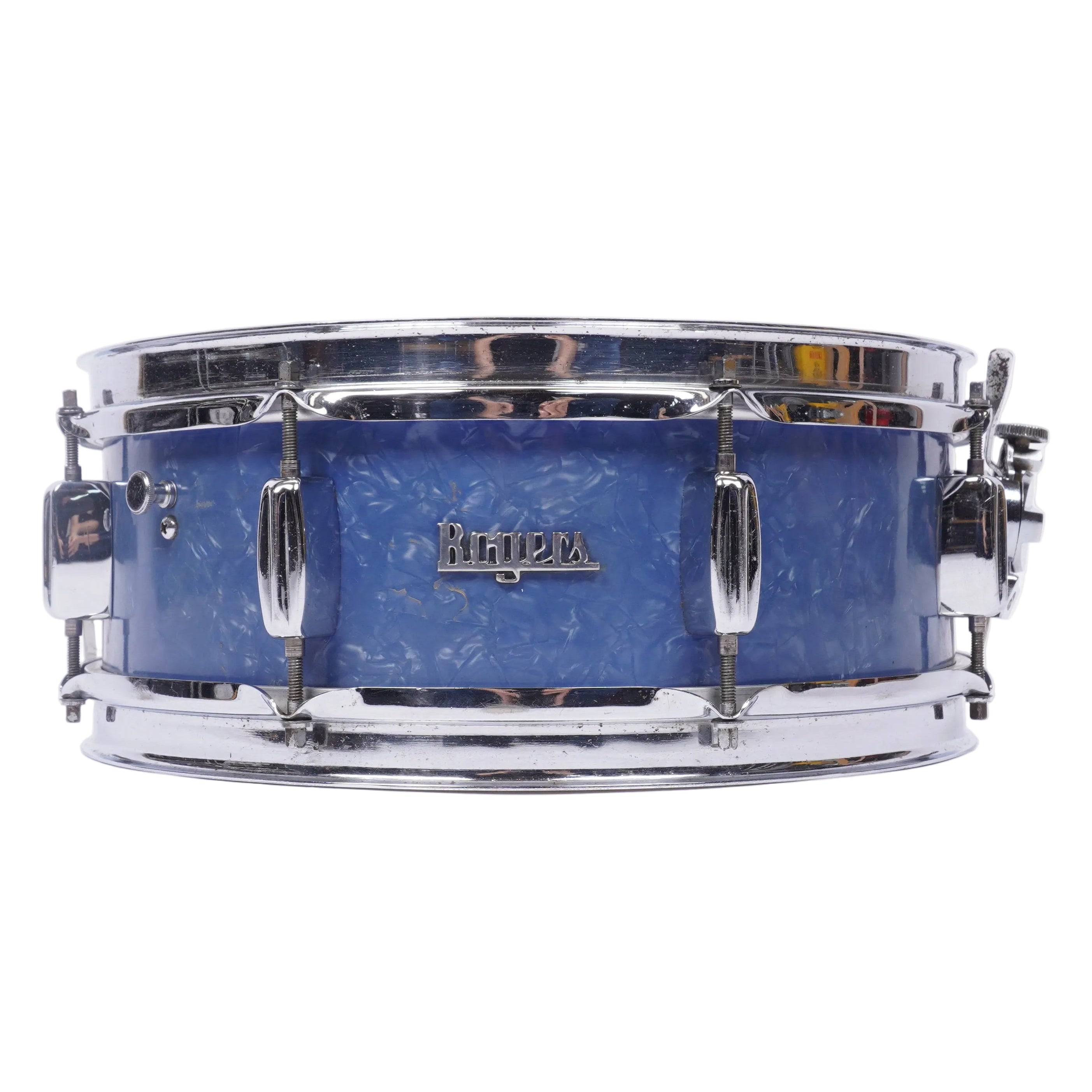 ROGERS 14"x 5" MADE IN ENGLAND BLUE PEARL- JW