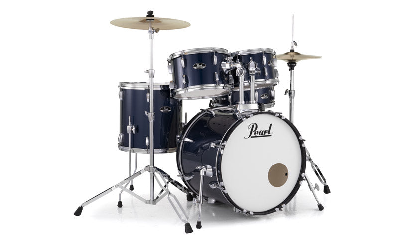 Pearl Roadshow 5-Piece Drum Kit with Hardware and Cymbals - 20/10/12/14/14SD