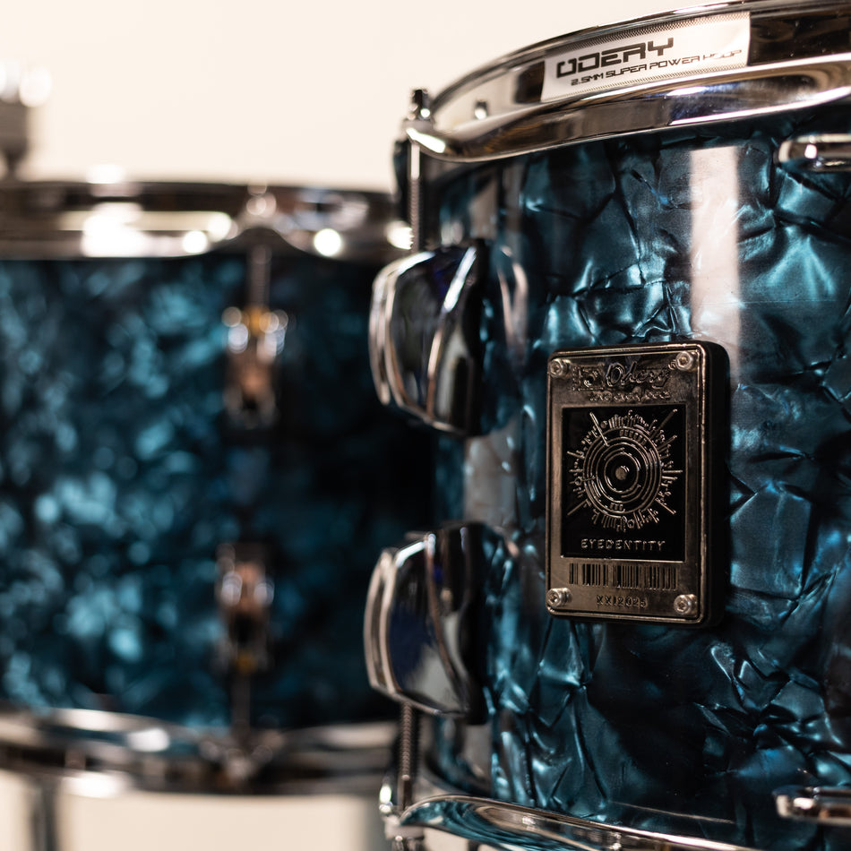 Odery Eydentity Series 4-piece shell set- "Blue Cave" wrap finish