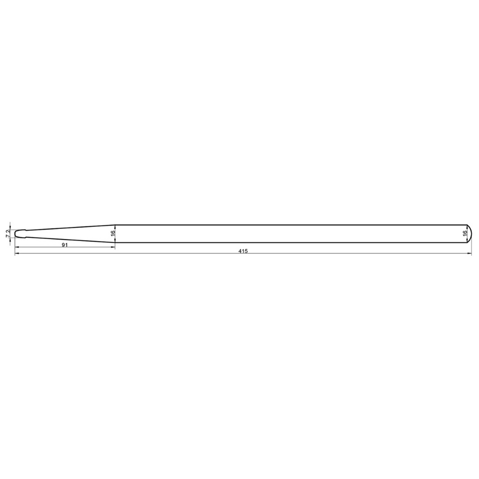 Rohema Hard Maple MSD7 Drum Sticks - 610002