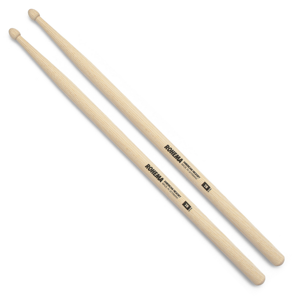 Rohema Natural 2B Hickory Drum Sticks - 613220