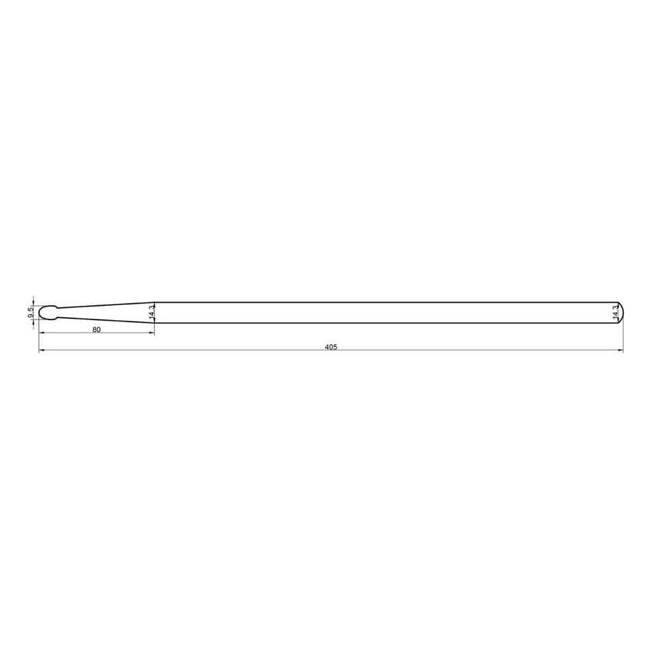 Rohema Natural 5A Hickory Drum Sticks - 613230