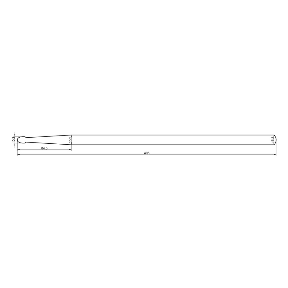 Rohema Natural 5B Hickory Drum Sticks - 613240