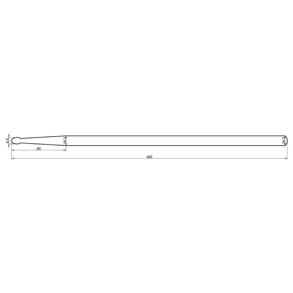 Rohema Classic 5A Hickory Drum Sticks - 61323