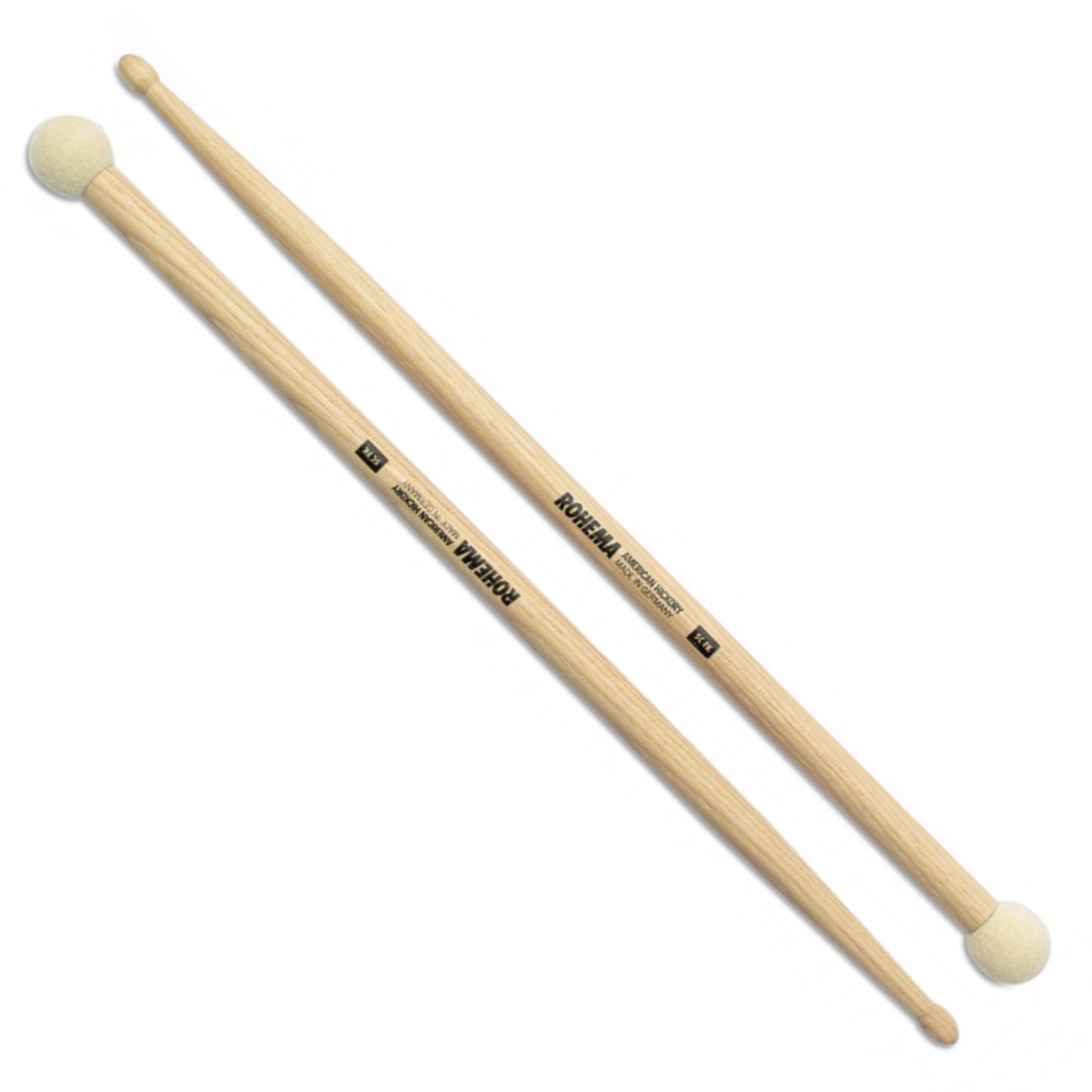 Rohema Kombi Sticks 5C FK Filzschlägel / Hickory Drumsticks - 613321